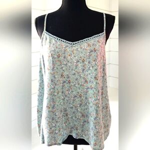 Floral Spaghetti Strap Top